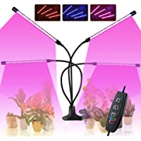 Los mejores  - CXhome Roleadro 80W Lamparas Led Cultivo Strips Grow Light con 360° Adjustable Clip 3-6-12H Ciclo Temporizador 3 Modos…